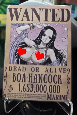 One Piece (Boa Hancock) - Double Sided - ACG Waifu Sexy Nude Trading Card OPCG - Image 2