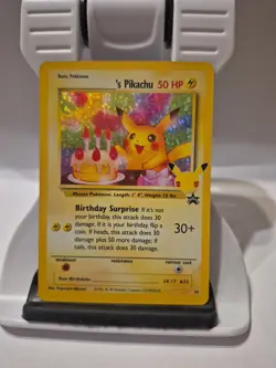 Pokemon TCG Birthday Pikachu #24 Celebrations 25th Anniversary Card Promo - Image 1