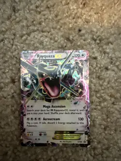Rayquaza EX XY69 Shiny Holo Card XY Promo - Image 1