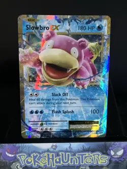 Pokemon Card Slowbro EX 26/108 XY Evolutions Half Art NM - Image 1