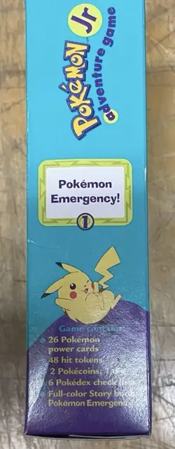 POKEMON JR ADVENTURE GAME 1999 NEW NINTENDO WIZARD PIKACHU VINTAGE CARDS - Image 2
