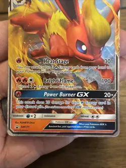 Flareon GX - SM171 - Pokemon Sun & Moon Promo Ultra Rare Card TCG Card Fire Foil - Image 3