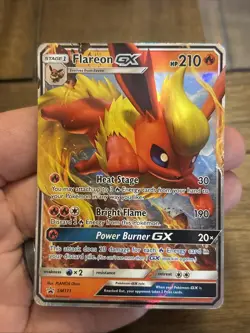 Flareon GX - SM171 - Pokemon Sun & Moon Promo Ultra Rare Card TCG Card Fire Foil - Image 4