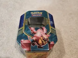 Pokemon TCG Tin (Empty) And 200 Card Lot - Image 4