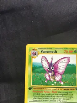 Pokemon Cards: 1st Edition Jungle Rare: Venomoth 29/64 - Image 2
