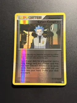 Pokemon TCG 2009 Cyrus's Conspiracy Reverse Holo Platinum Card #105/127 - NM/LP - Image 1