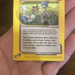 Town Volunteers - 136/147 Aquapolis - Pokemon TCG - 2003 Vintage Card TCG - Image 3