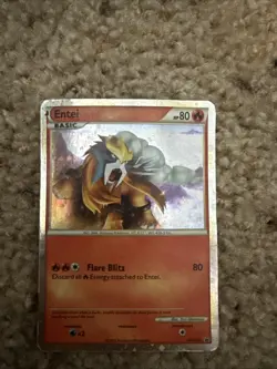 Entei HGSS20 Holo Card HGSS Promos - Image 1