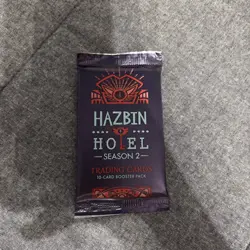 Hazbin Hotel Season Two Trading Cards 1st Edition Booster Pack PRESALE - Image 1