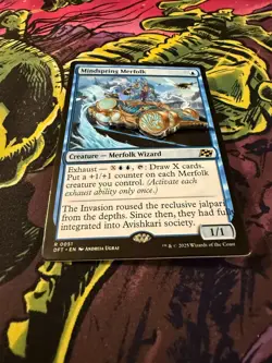 Mindspring Merfolk metal pin - MTG MagicCon Exclusive - Image 2