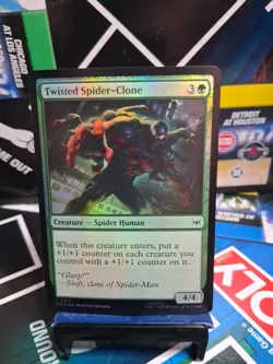 Magic The Gathering Spider-Man FOIL, C 0019 Twisted Spider-Clone Pack Fresh ! - Image 1