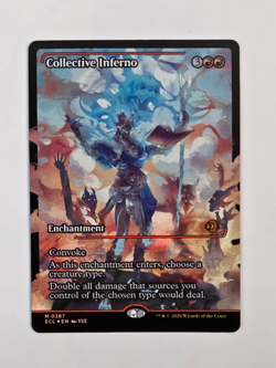 Collective Inferno - M0387 Foil (Showcase) - Lorwyn Eclipsed - MTG - NM - Image 1