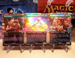 FOIL MTG Elrond, Galadriel and Many Partings FOIL LOTR Tales of Middle-earth NM - Image 1