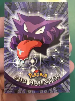 Topps Pokemon Haunter #93 2000 TV Animation Edition Blue Logo Non Holo - Image 1