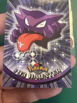 Topps Pokemon Haunter #93 2000 TV Animation Edition Blue Logo Non Holo - Image 3