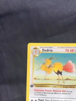 Pokemon Cards: Jungle 1st Edition Uncommon: Dodrio 34/64 - Image 2