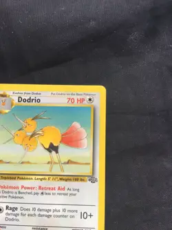 Pokemon Cards: Jungle 1st Edition Uncommon: Dodrio 34/64 - Image 3