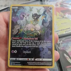 Mew GG10/GG70 Crown Zenith: Galarian Gallery Holo Mint Pokemon - Image 1