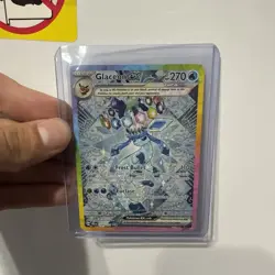 Prismatic Evolutions Glaceon ex SIR NM 150/131 Pokemon Card - Image 1