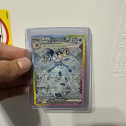 Prismatic Evolutions Glaceon ex SIR NM 150/131 Pokemon Card - Image 2