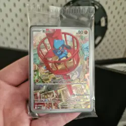 Sealed Riolu MEP 010 Black Star Promo Pokemon Center Stamped - Image 1