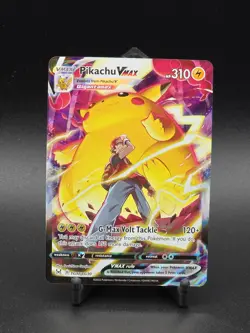 Pokemon TCG Pikachu VMAX TG17/TG30 NM Trainer Art Lost Origin - Image 1