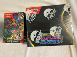 Pokemon Mega Evolution Phantasmal Flames Booster Box & Booster Bundle Lot Sealed - Image 1