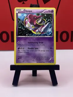 Hoopa XY90 Black Star Promo Pokemon TCG Holo 2015 LP - Image 2