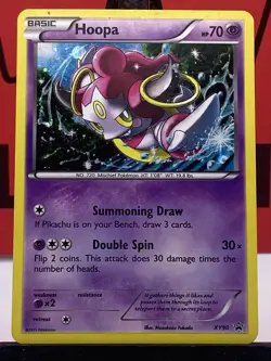 Hoopa XY90 Black Star Promo Pokemon TCG Holo 2015 LP - Image 3