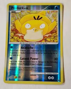 Psyduck 87/127 Platinum Reverse Common Pokemon TCG LP - Image 1