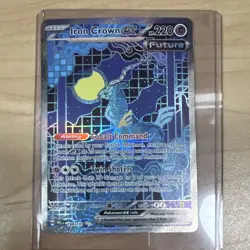 Pokemon Iron Crown ex 158/131 Sv: Prismatic Evolutions SIR NM condition - Image 1