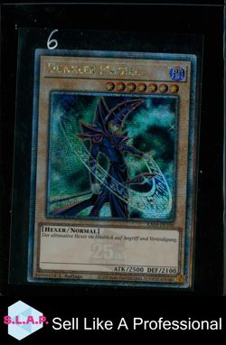 DUNKLER MAGIER YU-GI-OH! DE106 2025 RA04 1. AUFLAGE 6TH TCG ART-QCSCR DEUTSCH - Image 1
