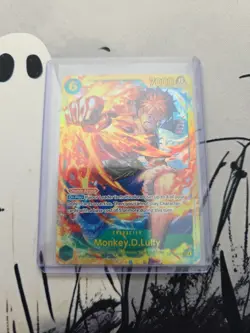 One Piece TCG Monkey D. Luffy SEC OP13-118 English Secret Rare - Image 1