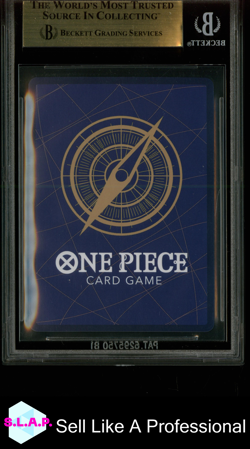 SANJI ALT ART ONE PIECE OP11-051 2025 A FIST OF DIVINE SPEED - JPN BGS 9,5 - Image 2