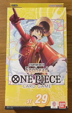 One Piece TCG Egghead Starter Deck ST-29 (SEALED) - Bandai - English - Luffy - Image 1