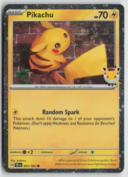 Pikachu (Pokemon Day 2026) Common Miscellaneous Cards & Products 051/162 - Image 1