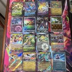 Pokemon 16 Card Lot nm Vmax V Mega Ex Rares Hits Only K5 - Image 1