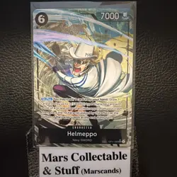 Helmeppo Alt Art OP11-092 A Fist of Divine Speed One Piece Card English - Image 1