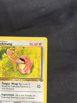 Pokemon Cards: Jungle 1st Edition Uncommon: Lickitung 38/64 - Image 3