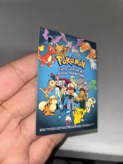 1999 Topps Pokemon TV Animation Edition Official Trading Cards Checklist - Image 1