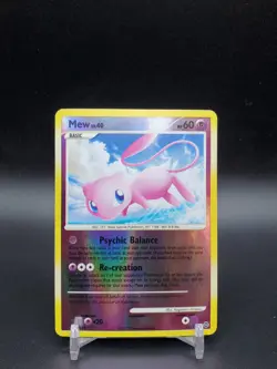 Mew 15/132 Secret Wonders Reverse Holo Rare LP Pokemon Card - Image 1