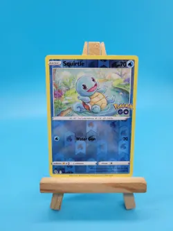Squirtle 15/78 Pokemon Go Reverse Holo Pokemon Card 2022 - Image 1