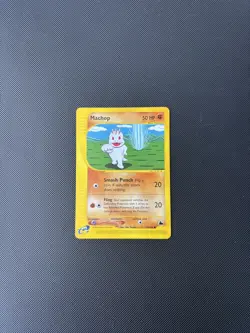 Pokemon Card Skyridge Machop 74/144 E Series Pokemon TCG - Image 3