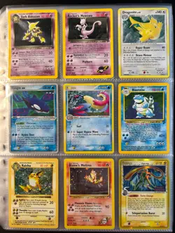 Lot of 180 ALL HOLO Vintage Pokemon Card Binder Collection - Image 4