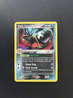Pokemon Card EX Team Rocket Returns Dark Gyarados 36/109 - Image 1
