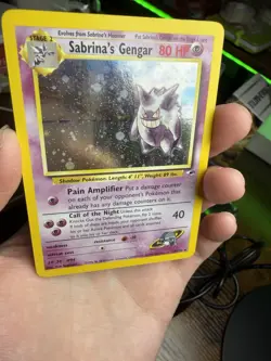 Pokemon TCG Sabrina's Gengar Gym Challenge Holo Card (Read Description) Marked - Image 5