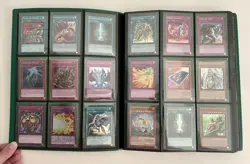 Yugioh 55 Foil/600 Card Binder Lot Blue-Eyes White Dragon Red-Eyes Black Dragon - Image 3