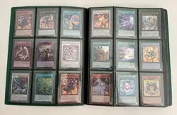 Yugioh 55 Foil/600 Card Binder Lot Blue-Eyes White Dragon Red-Eyes Black Dragon - Image 4