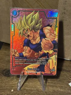 Son Goku FP-034 Limited Pack MANGA Version 01 Promo Dragon Ball Card Fusion Worl - Image 3