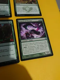 MTG Card x4 Elemental Bond,Inspiring Call,Dwynen's Elite, Nemesis of Mortals - Image 5